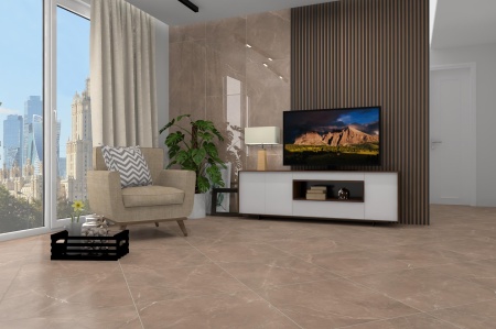 Керамогранит 600*600 Laparet Vitrum Taupe бежевый матовый