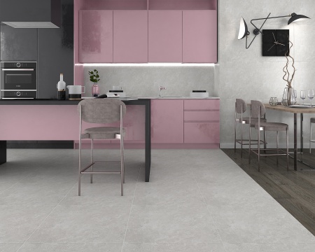 Керамогранит 600*600 Laparet Циркон серый обрезной SG645620R