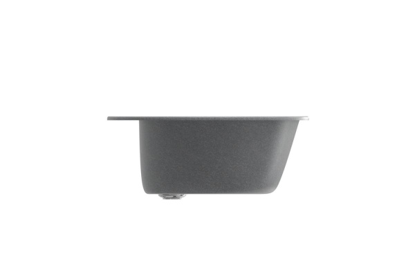 Мойка MIXLINE ML-GM13 круглая темно-серая (309) 495мм