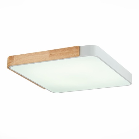 Светильник потолочный Evoluce SLE201252-01 дерево/белый LED, 45W
