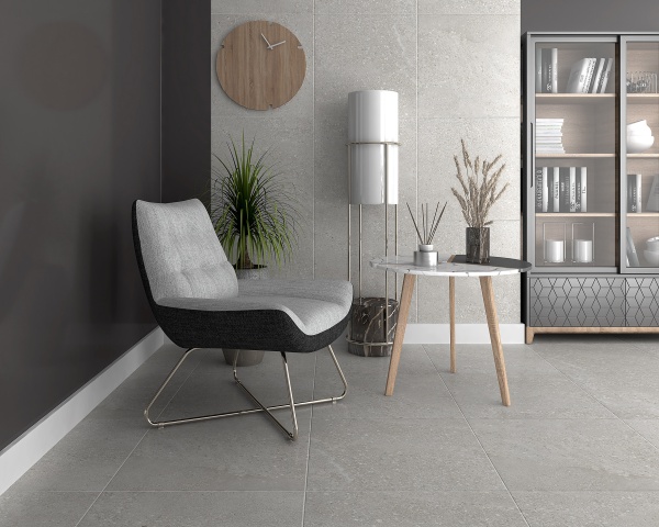 Керамогранит 600*600 Laparet Pallada серый обрезной SG646420R