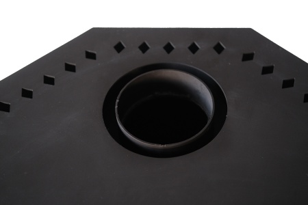 Печь-камин СИБИРЬ-15, 250-375м3, D150, НМК