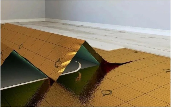 Подложка под ламинат и sps  1,5мм 1.0*10м Bonkeel Antislip Exclusive  теплый пол