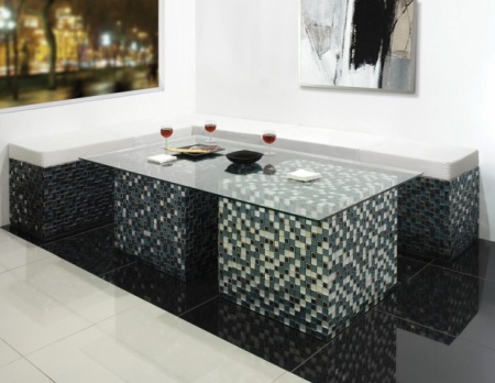 Мозаика No231 стекло камень 305*305