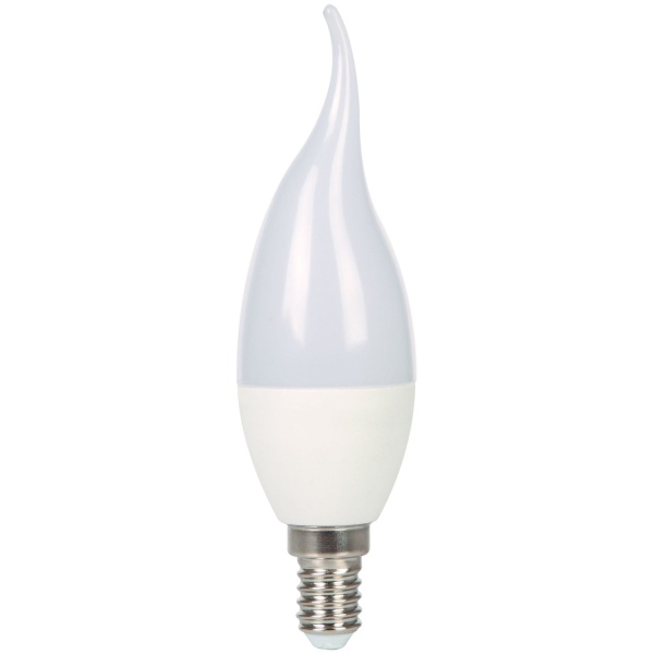 Лампа светодиодная LED-свеча на ветру 6Вт 220В Е14 теплый 3000K Volpe