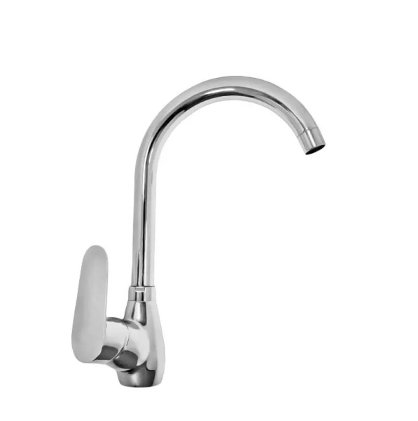 Смеситель кухня ОПТИМА 35мм, ручка боковая, с гайкой, О40(1)57