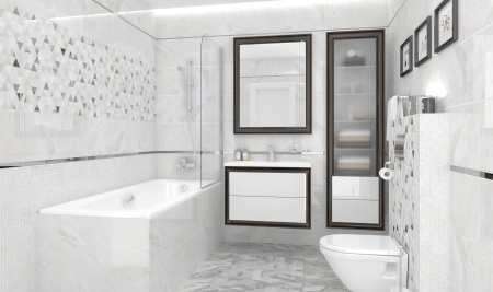 Плитка 300*600 Laparet Plazma Trigger декор серый