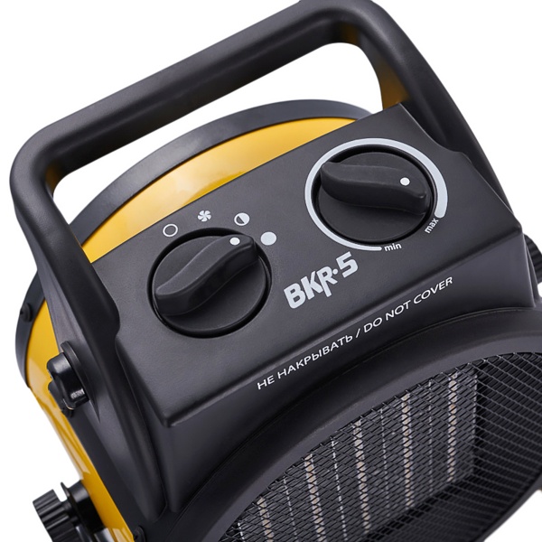 Тепловая пушка электр. BKR-5 3,0кВт, 220В, керамический, круг, Ballu