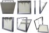 Люк ревизионный 600*400 под плитку, на цепочках Д 60/40 LYUKER