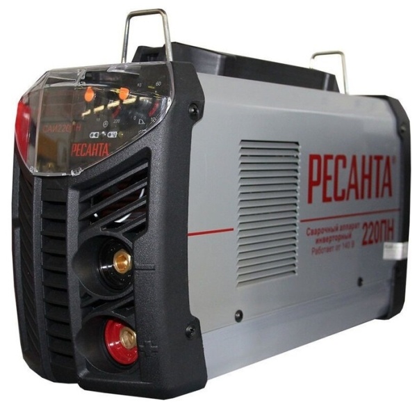 Сварочный аппарат инверторный САИ 220 ПН 10-220А, 6,0кВт, до 5мм, 140-240В Ресанта