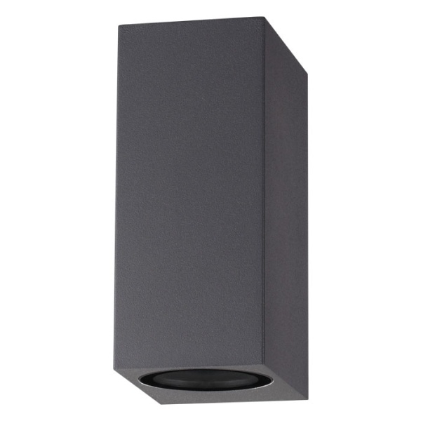 Светильник ландшафтный 370600 NOVOTECH STREET NT19 180, IP54, т/серый, LED GU10 4000К 2*50W LANDSCAPE