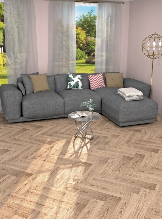 Керамогранит 151*600 Laparet Italo коричневый