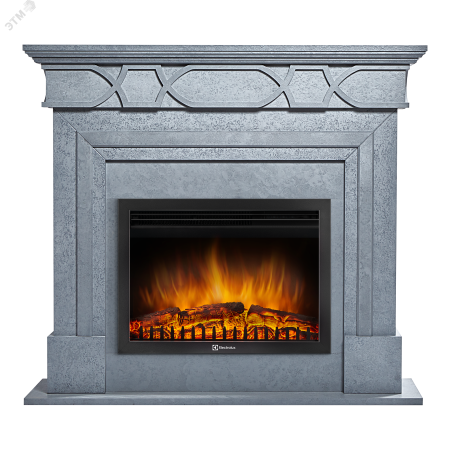 Портал для камина Antico 30, 1260х1030х340мм, 33кг, серый Electrolux