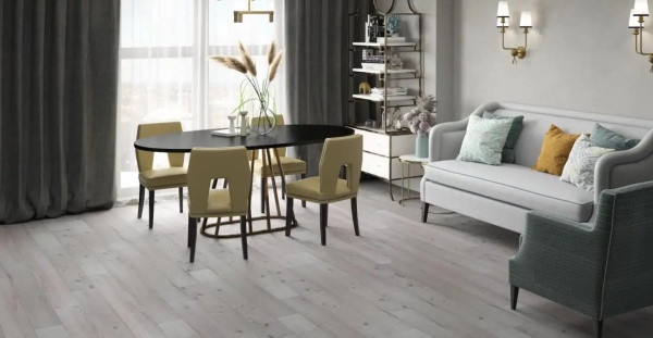 Паркет ламин Kastamonu SunFloor Дуб аспен 1380*161*8мм 4V 33кл (уп11шт/2,443кв) МО