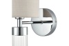 Бра LUMION ARNIKA 6585/1W  хром/беж. Е14 1*40W