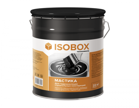 Мастика битумная ISOBOX  Гидроизоляционная 22кг Технониколь