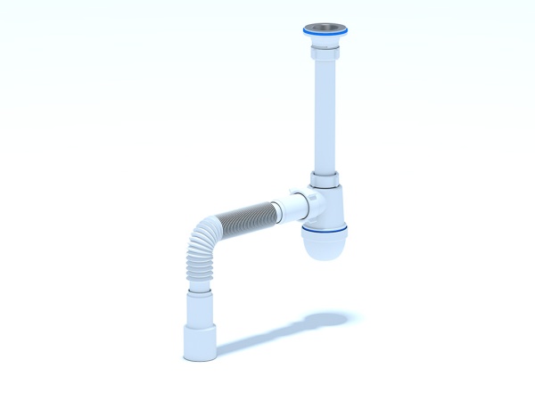 Сифон 1 1/4"*40  С1015 АНИ с гибкой трубой 40x40/50